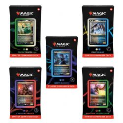 CARTE MAGIC OF THE GATHERING STARTER COMMANDER DECK